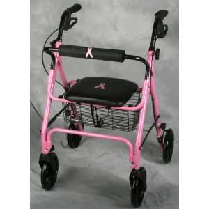  New   Breast Cancer Awareness Rollator by WMU: Patio, Lawn 