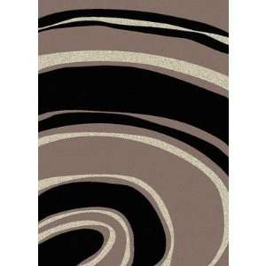 Radici 1827/PEWTER/PEA Bella Ripple Pewter / Pearl Contemporary Rug 