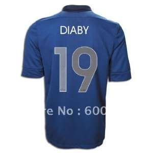  quality france home no.19 abou diaby soccer jersey
