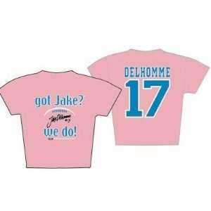  Jake Delhomme Got Jake Pink T Shirt: Sports & Outdoors