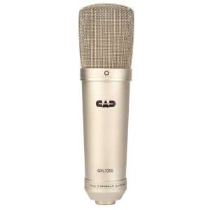  CAD Large Diaphragm Studio Condenser Microphone: MP3 