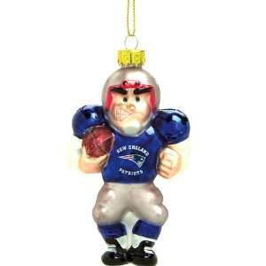   Patriots NFL Glass Player Ornament (5 Caucasian) Everything Else
