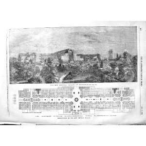   : 1852 NEW CRYSTAL PALACE SYDENHAM GROUND FLOOR PLAN: Home & Kitchen