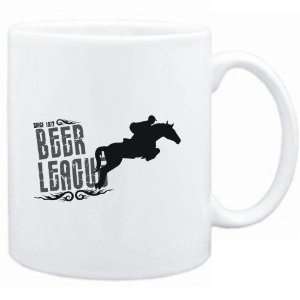  Mug White  Equestrianism   BEER LEAGUE / SINCE 1972 
