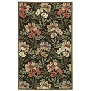  Capel Gaston Lily Pad Green 250 Floral 4 x 6 Area Rug 