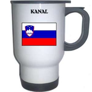  Slovenia   KANAL White Stainless Steel Mug: Everything 
