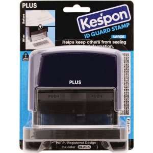  674052 Kespon Large ID Guard Stamp Navy Case Pack 1 