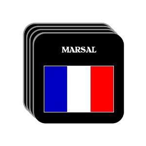 France   MARSAL Set of 4 Mini Mousepad Coasters 