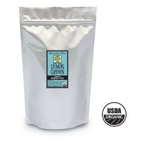 Octavia LEMON GREEN organic green tea (bulk):  Grocery 