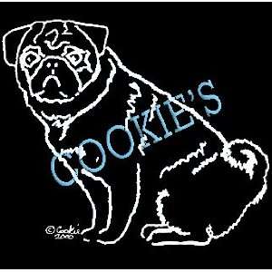  Pug Reusable Vinyl Decal: Everything Else