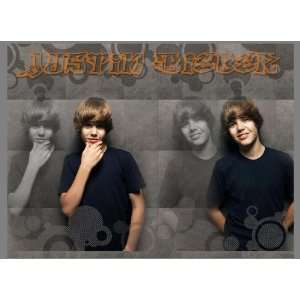  Unique JUSTIN BIEBER Laptop Skin Decal 2   Leather Look 