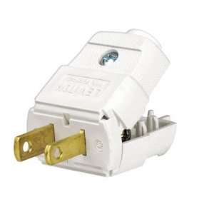   : Leviton Light Duty Clamptite Plug (016 00101 0WP): Home Improvement