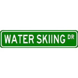  WATER SKIING Street Sign ~ Custom Aluminum Street Signs 