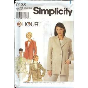  Simplicity 9138 Three Hour Jacket Arts, Crafts & Sewing