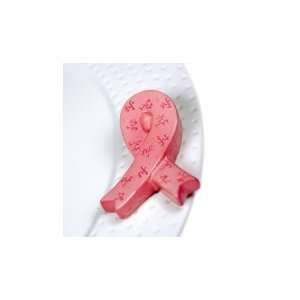  Nora Fleming Minis Breast Cancer Ribbon: Kitchen & Dining