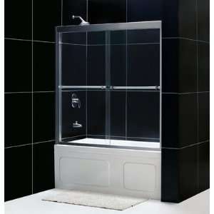   SHDR 1260588 04 Bypass Sliding Tub Shower Door: Home Improvement