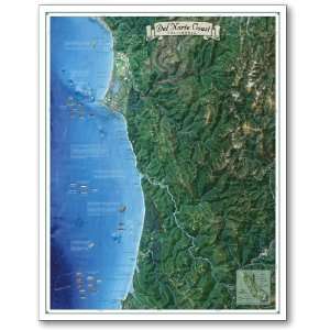  Map of the Del Norte Coast, California