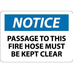  SIGNS PASSAGE TO THIS FIRE HOSE..: Home Improvement
