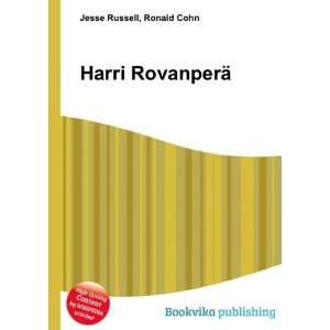  Harri RovanperÃ¤ Ronald Cohn Jesse Russell Books