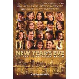  New Years Eve 27 X 40 Original Theatrical Movie Poster 