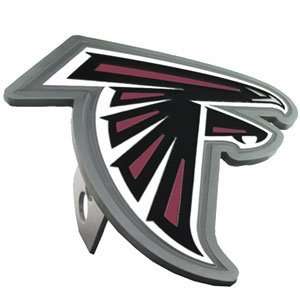    Atlanta Falcons Pewter Logo Trailer Hitch Cover