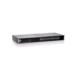    LEVELONE FSW 2450 24PORT 10/10019 RACK MOUNTABLE S Electronics