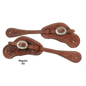  Circle Y Acorn Tool Spur Straps Walnut