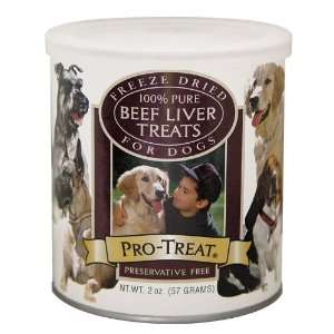  Freeze Dried Dog Liver Treats 2oz