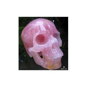   Pink Rose Crystal Skull Super Realistic: Kitchen & Dining