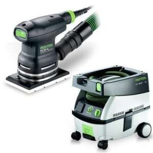 Festool RTS 400 EQ Sander with T LOC + CT Mini Dust Extractor Package