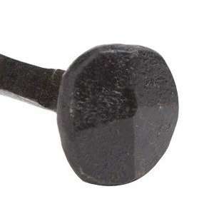  Hand Forged Iron Doornails Black #305: Home Improvement