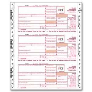  EGP 1099 PATR 4 part Continuous Printer Carbonless Tax Form 