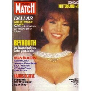Paris Match Magazine   Victoria Principal cover   Lady Diana   Von 