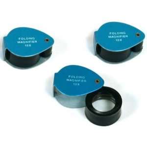  3 Gemologist Loupes 10X Magnifier Eye Piece Tools: Home 