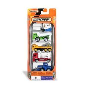   Vehicle 5 PackMatchbox Construction Vehicles 5 Pack Toys & Games