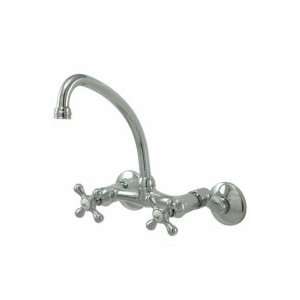  Elements of Design Two Handle Wall Mount Kitchen Faucet 