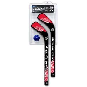   : NHL Detroit Red Wings 18 Inch Mini Stick Playset: Sports & Outdoors