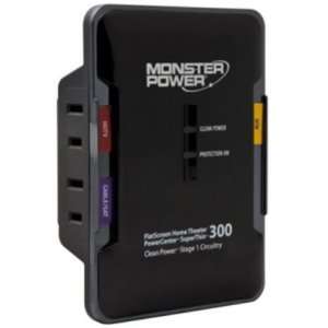  MONSTER POWER 121710 00 SPR THIN 3 SIDE OUTLET PWRCNTR 
