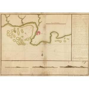  1756 map of Haiti, Cap Haitien
