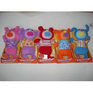 SingAMaJig Set of 5 Deluxe Singing Plush Sing a ma Jig 