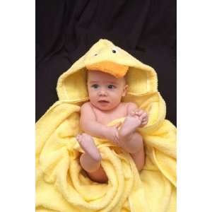  Infant baby Hooded Towel   Duck Animal Themed: Baby