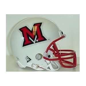  Miami Ohio Riddell Mini Helmet: Sports & Outdoors