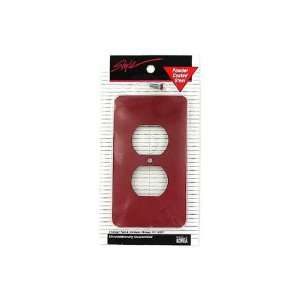   Pack of 24  Red Elec Outlet Cover (Each) By Bulk Buys: Everything Else