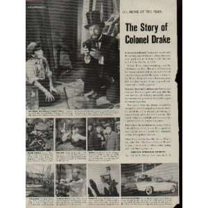  1955 Movie Ad, THE STORY OF COLONEL DRAKE, Vincent Price 