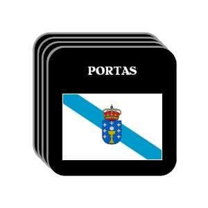  Galicia   PORTAS Set of 4 Mini Mousepad Coasters 