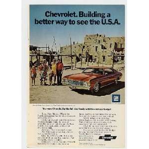  1972 Chevy Chevelle Malibu SC New Mexico Print Ad (5005 