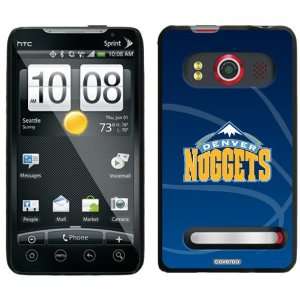  Denver Nuggets   bball design on HTC Evo 4G Case: Cell 