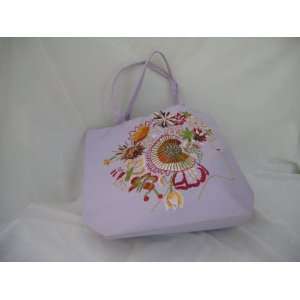  Embroidered Canves Tote Bags 