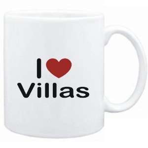  Mug White I LOVE Villas  Usa Cities: Sports & Outdoors