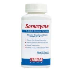  Labrada Nutrition  Sorenzyme (DOMS) Recovery Enzyme, 120 